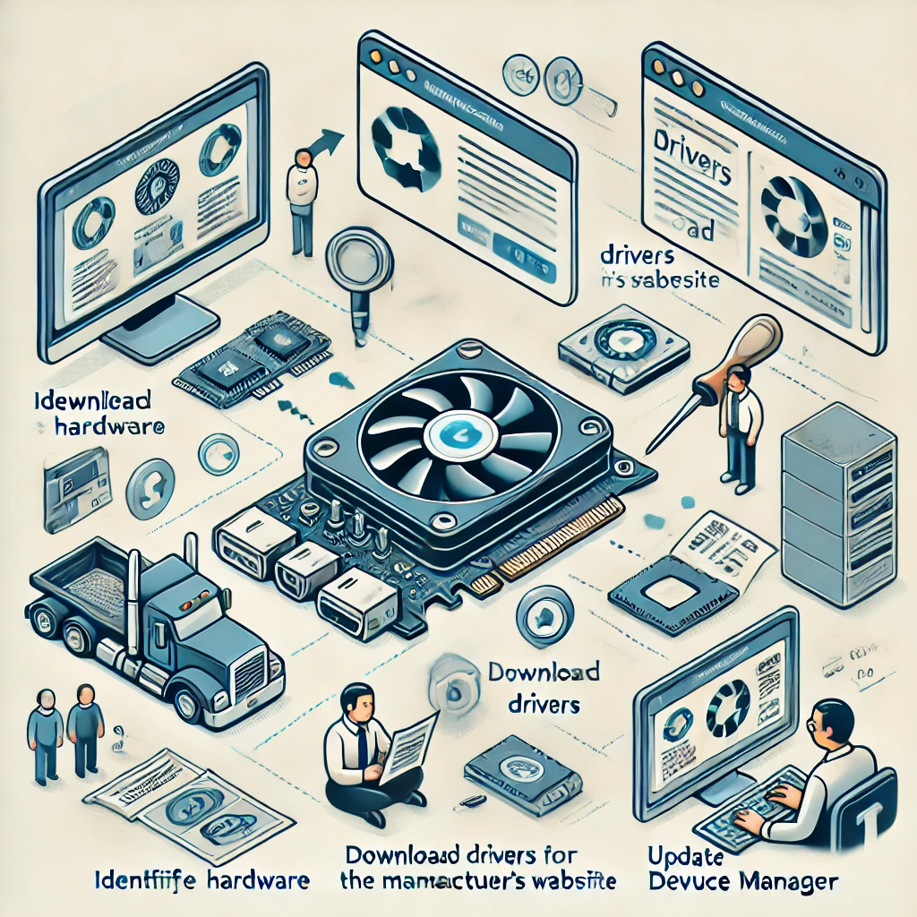 خدمات تخصصی نصب درایور دستگاههای جانبی در اردبیل ✔️ نصب و آپدیت درایور وبکم، صدا، گرافیک، USB، پرینتر و سایر سختافزارها در محل یا غیرحضوری
